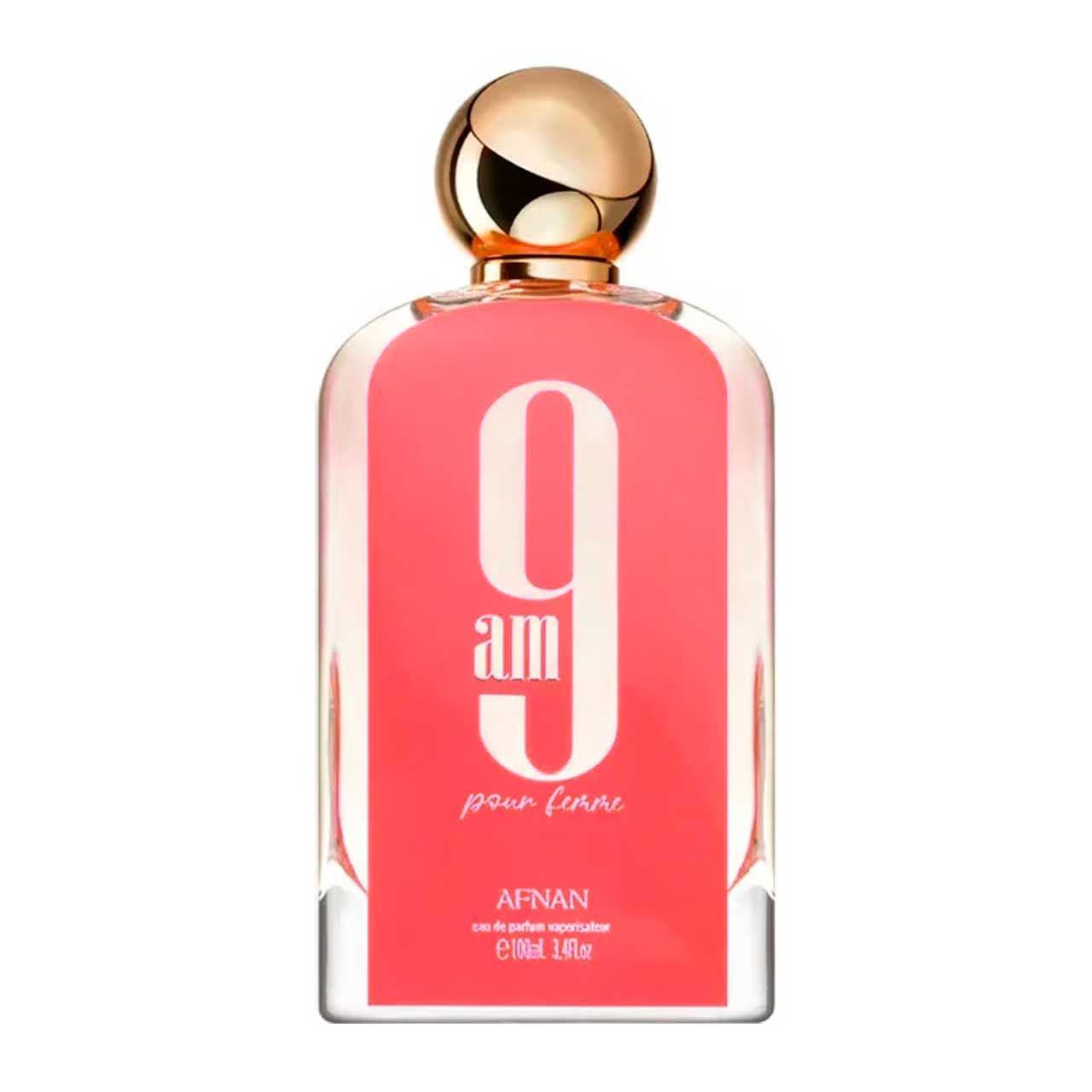perfume arabe afnan 9am pour femme rosa 100ml agua de perfume dama 3