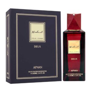 perfume arabe afnan modest deux 100ml agua de perfume dama