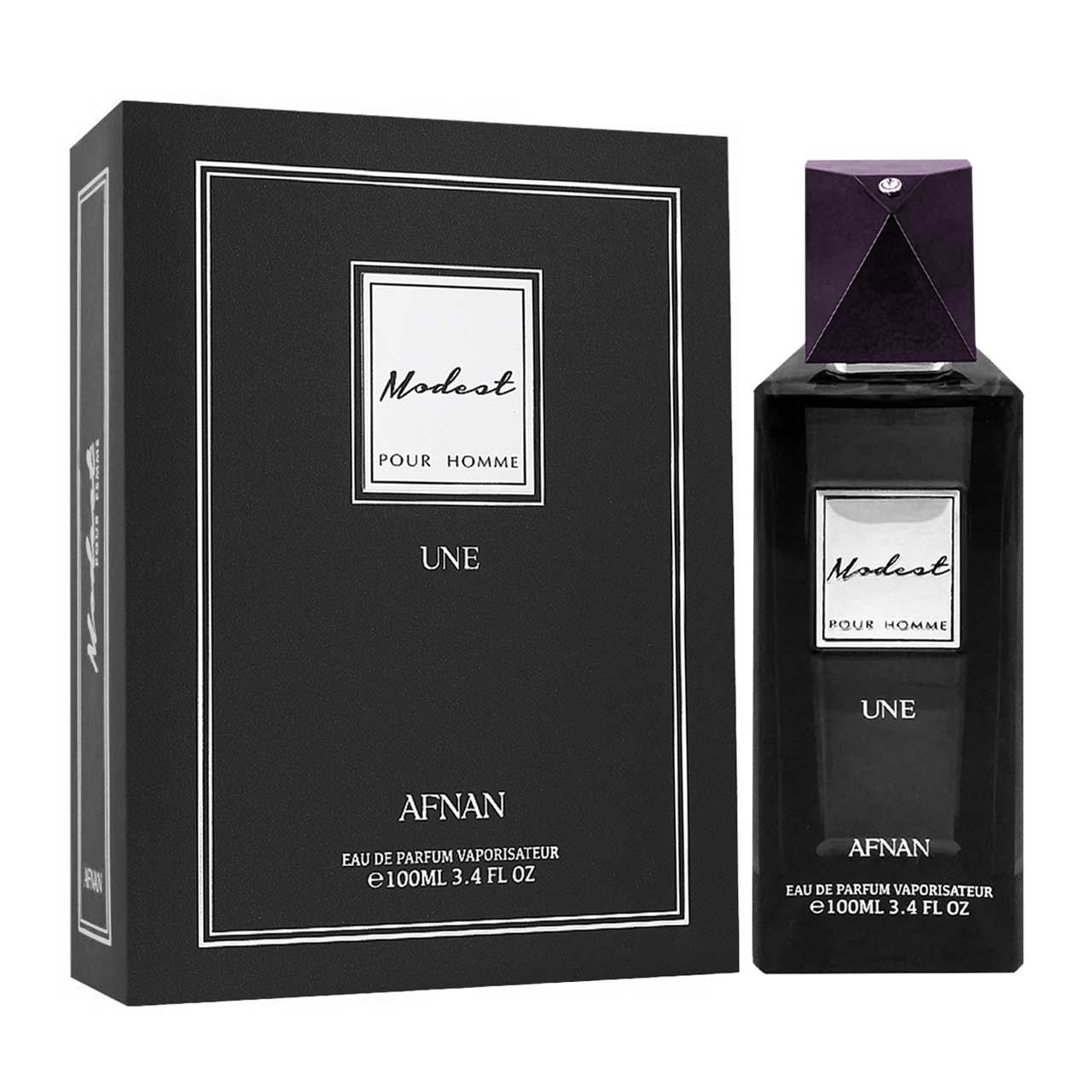 perfume arabe afnan modest une 100ml agua de perfume hombre