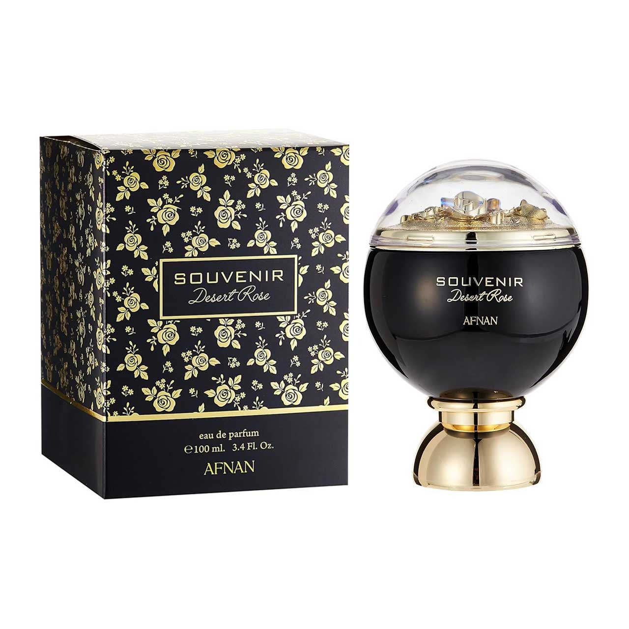 perfume arabe afnan souvenir desert rose 100ml agua de perfume dama