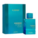 perfume arabe amber oud aqua dubai by al haramain extrait de parfum 75ml unisex