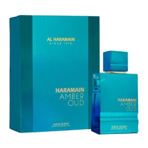 perfume arabe amber oud aqua dubai by al haramain extrait de parfum 75ml unisex