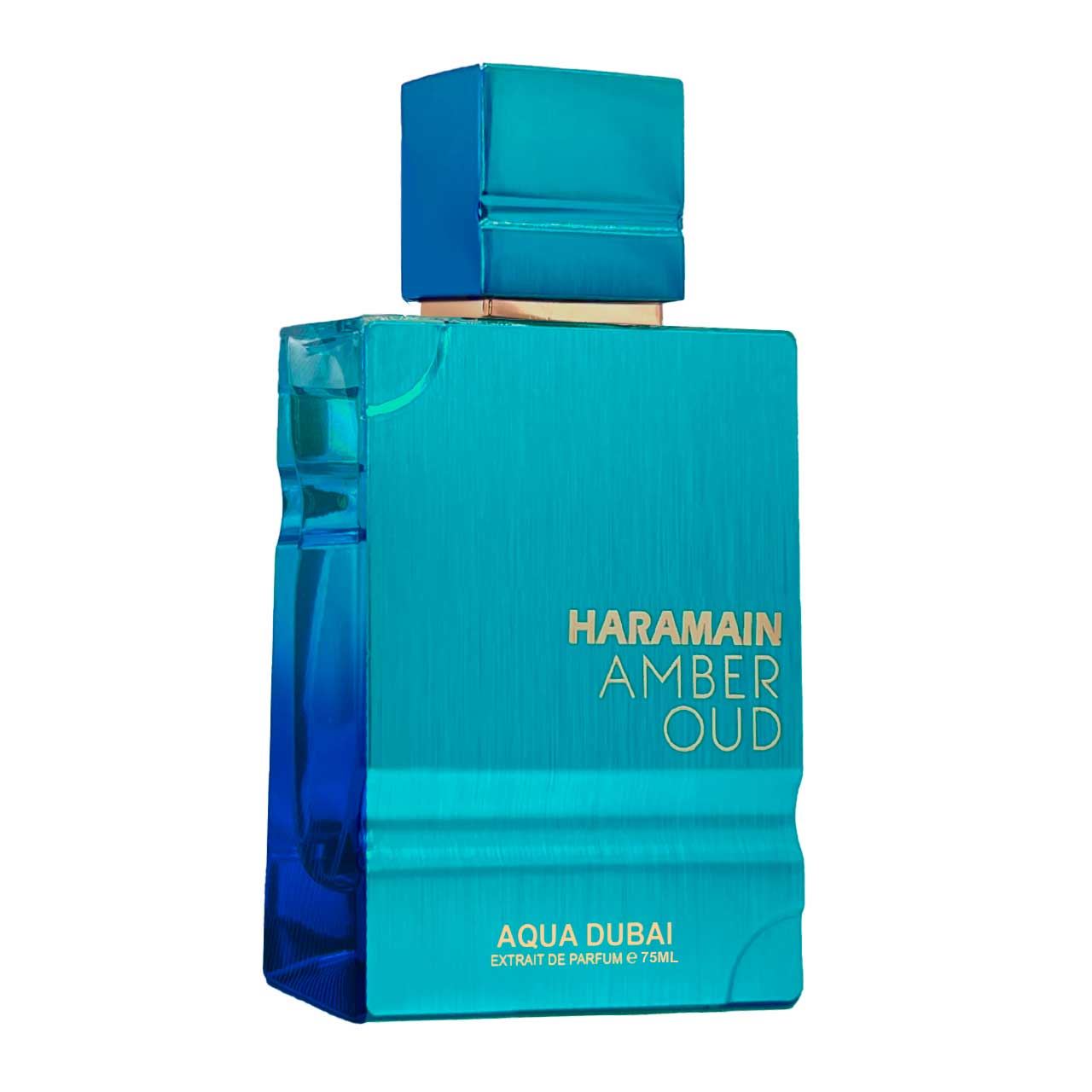 perfume arabe amber oud aqua dubai by al haramain extrait de parfum 75ml unisex 3
