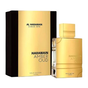 perfume arabe amber oud gold edition by al haramain agua de perfume 120ml hombre