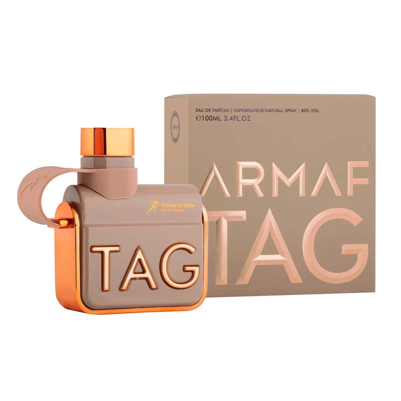 perfume arabe armaf tag donna di terra 100ml agua de perfume dama