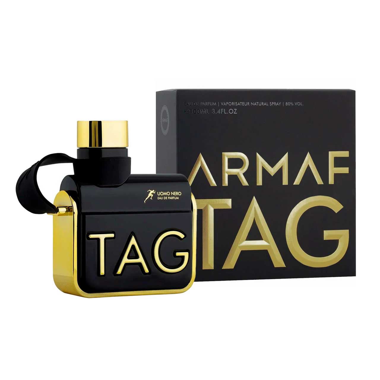 perfume arabe armaf tag uomo nero 100ml agua de perfume hombre