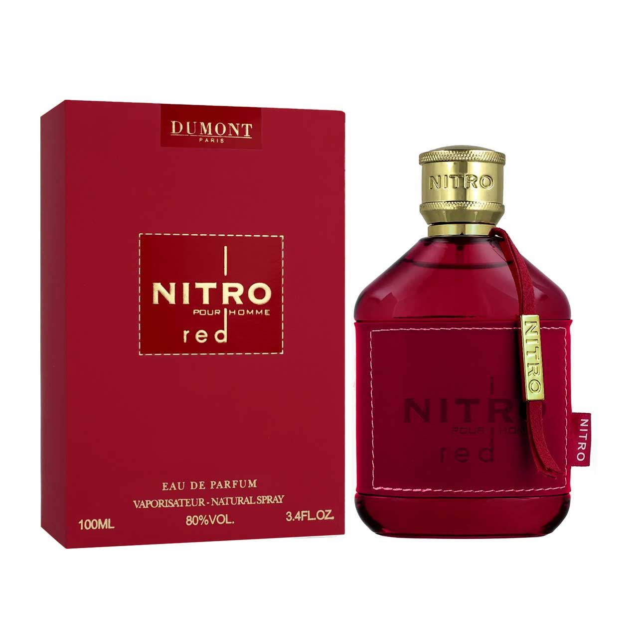 perfume arabe dumont nitro pour home red 100ml agua de perfume hombre