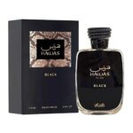 perfume arabe hawas black 100ml agua de perfume hombre