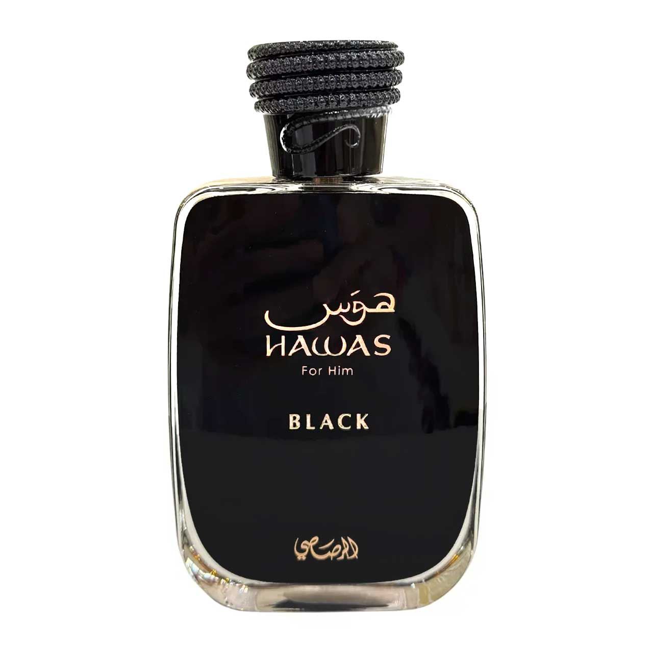 perfume arabe hawas black 100ml agua de perfume hombre 3