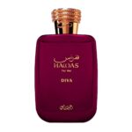 perfume arabe hawas diva 100ml agua de perfume dama 3