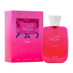 perfume arabe hawas for her pink 100ml agua de perfume dama