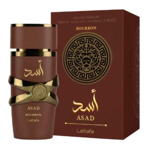 perfume arabe lattafa asad bourbon 100ml agua de perfume hombre