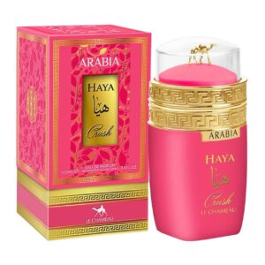 perfume arabe le chameau arabia haya crush 100ml agua de perfume dama
