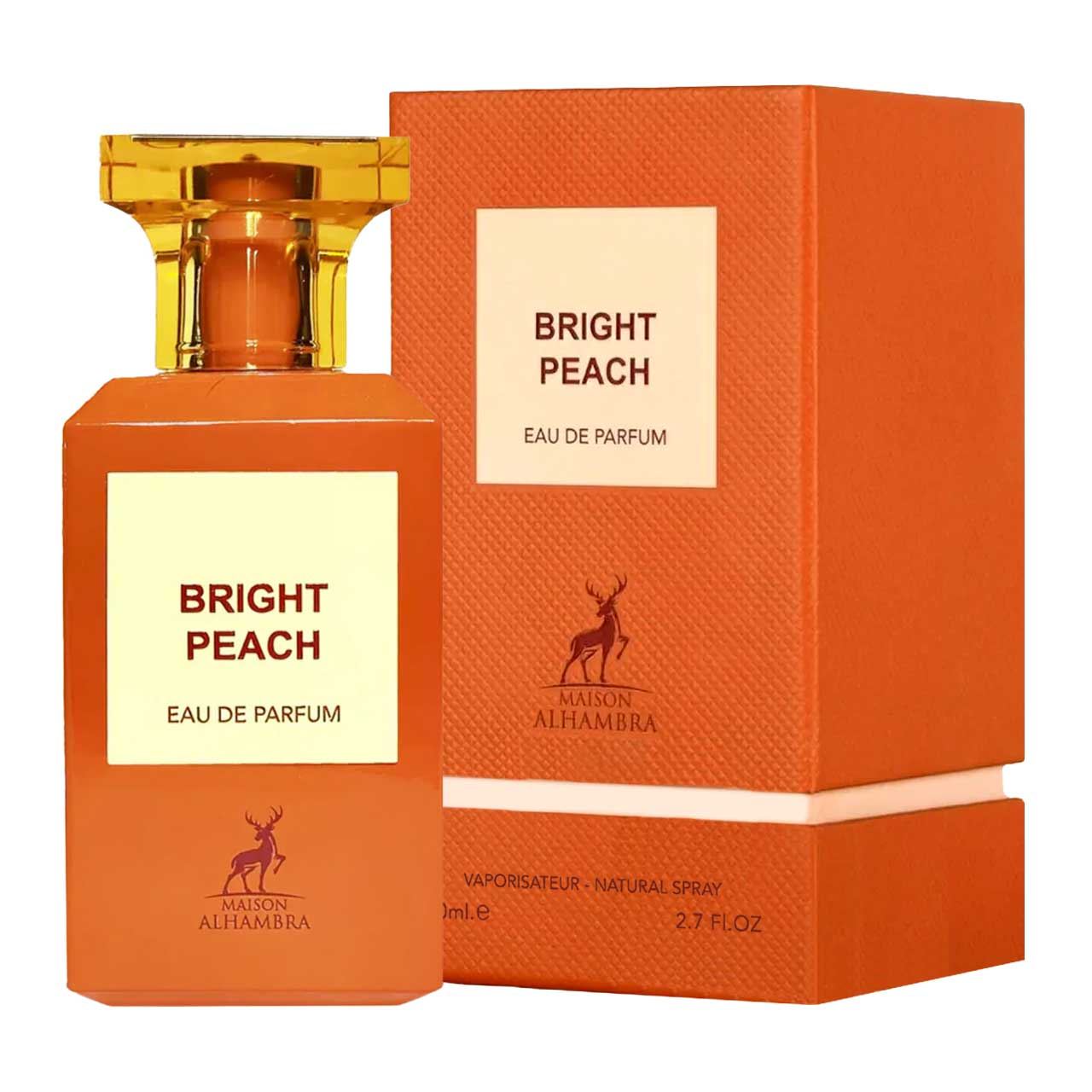 perfume arabe maison alhambra bright peach agua de perfume 80ml unisex