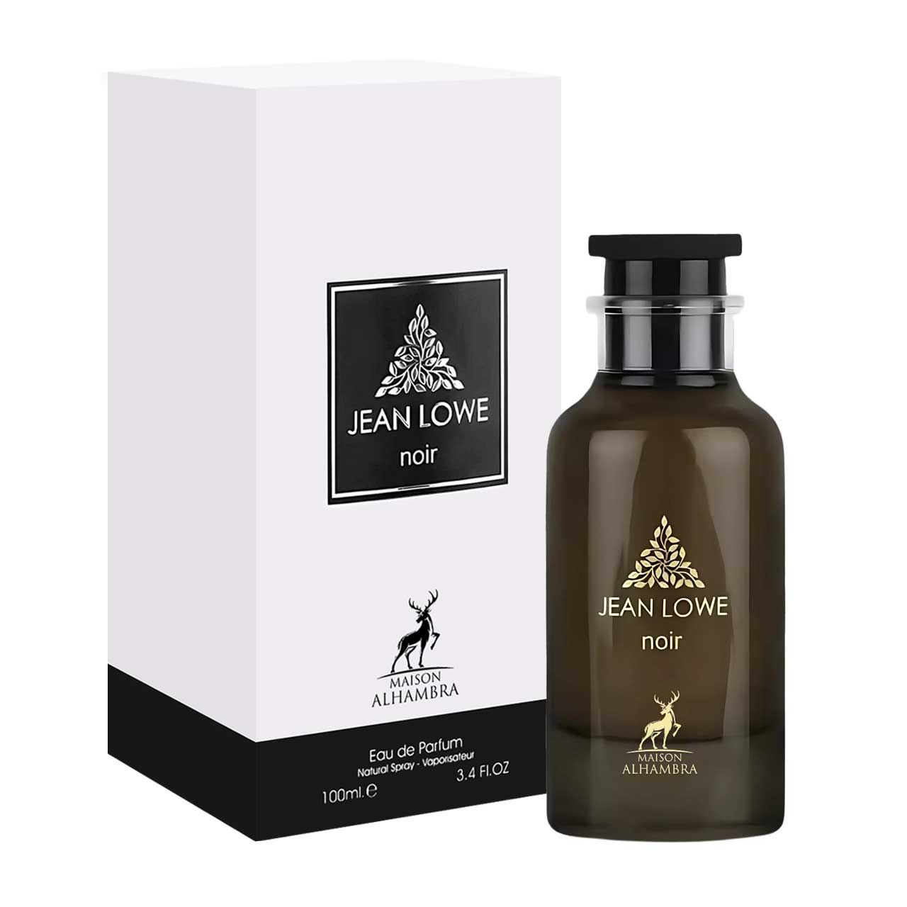 perfume arabe maison alhambra jean lowe noir 100ml agua de perfume unisex