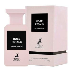perfume arabe maison alhambra rose petals agua de perfume 80ml dama