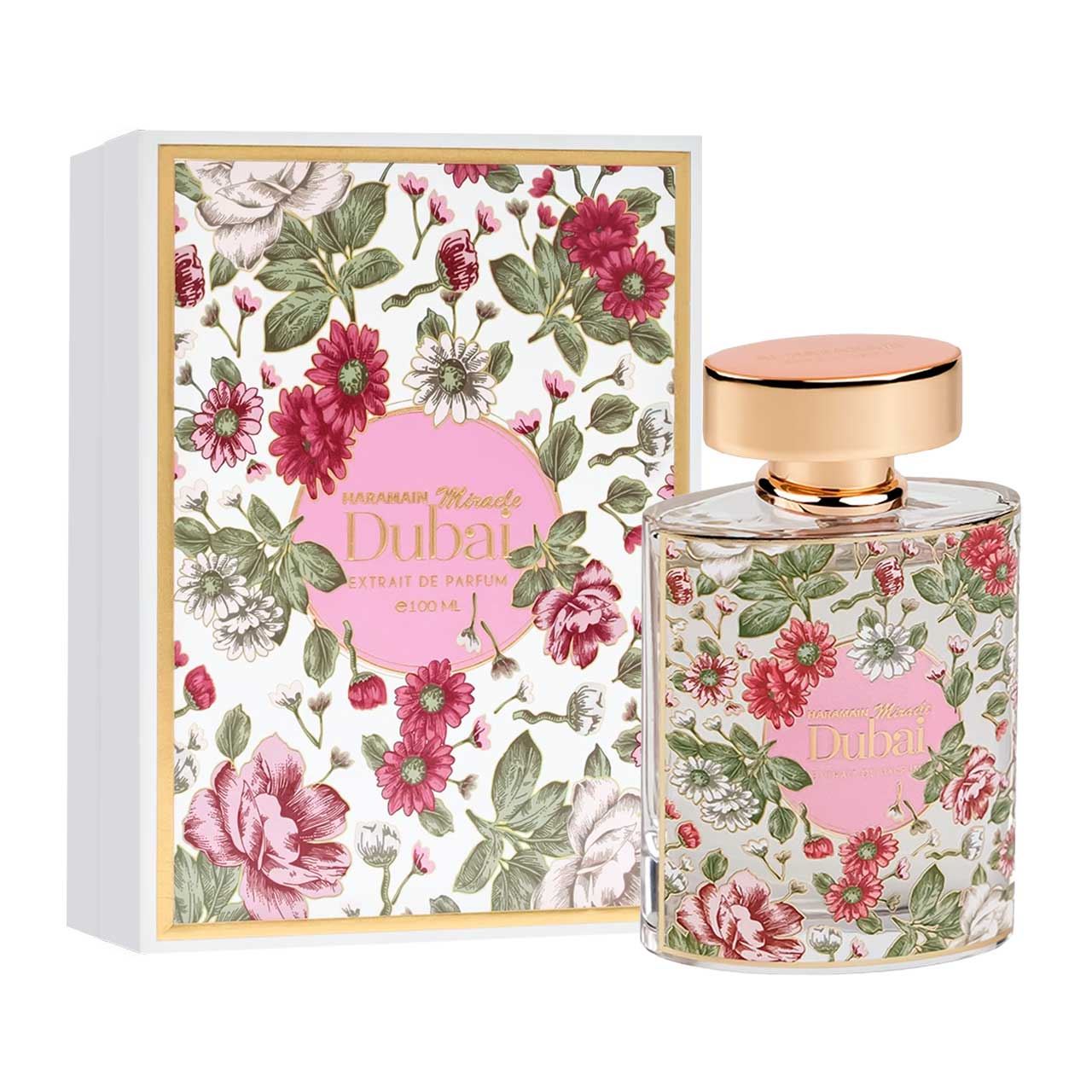 perfume arabe miracle dubai by al haramain extrait de parfum 100ml dama