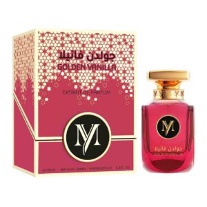 perfume arabe my perfumes golden vanilla 100ml agua de perfume dama