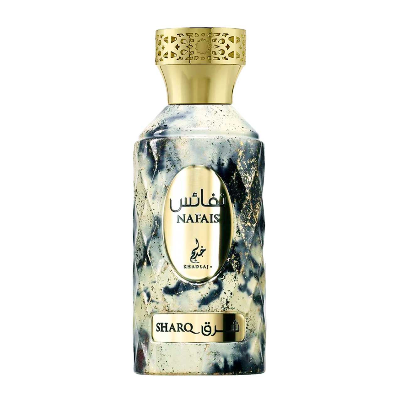 perfume arabe nafais sharq by khadlaj 100ml agua de perfume unisex 3