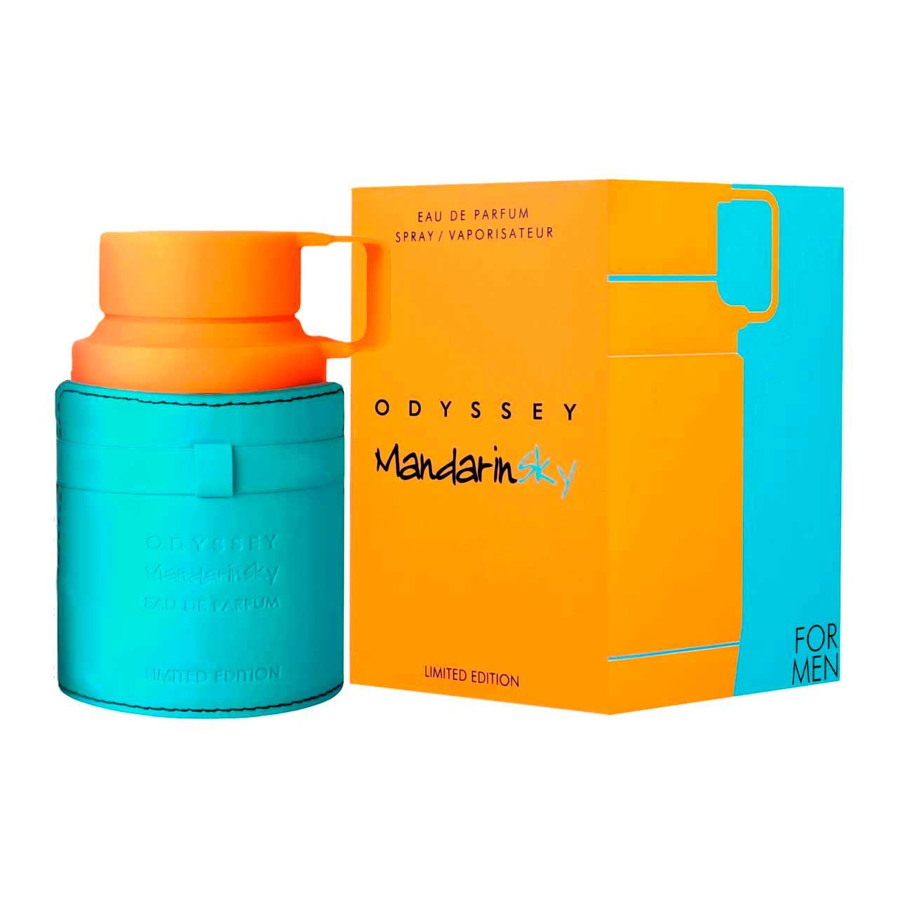 perfume arabe odyssey mandarin sky 100ml agua de perfume hombre