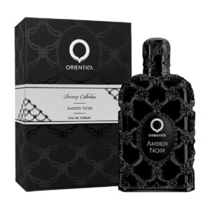 perfume arabe orientica amber noir agua de perfume 80ml unisex