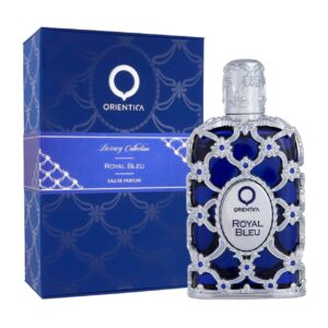 perfume arabe orientica royal bleu agua de perfume 80ml unisex