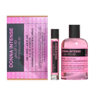 perfume arabe stallion donna intense + travel 20ml 100ml agua de perfume dama