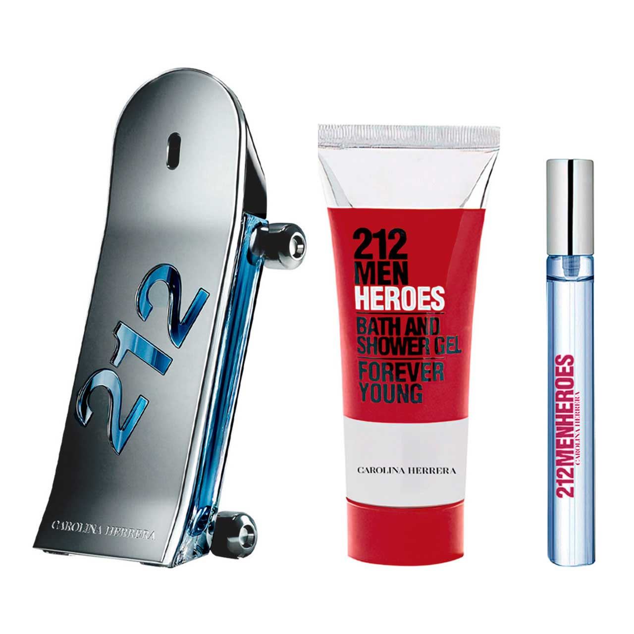 set 212 men heroes navidad de 3pzs hombre 3