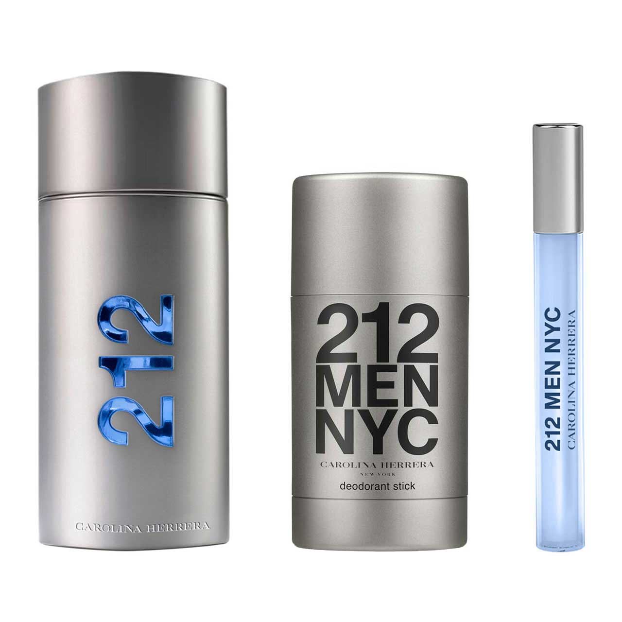 set 212 men de 3pzs hombre 3