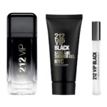 set 212 vip black navidad de 3pzs hombre 3