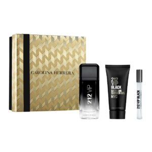 set 212 vip black de 3pzs hombre