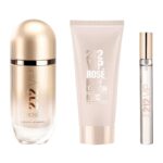 set 212 vip rose navidad de 3pzs dama 3