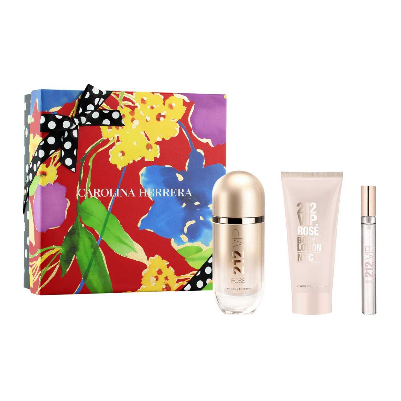 set 212 vip rose de 3pzs dama