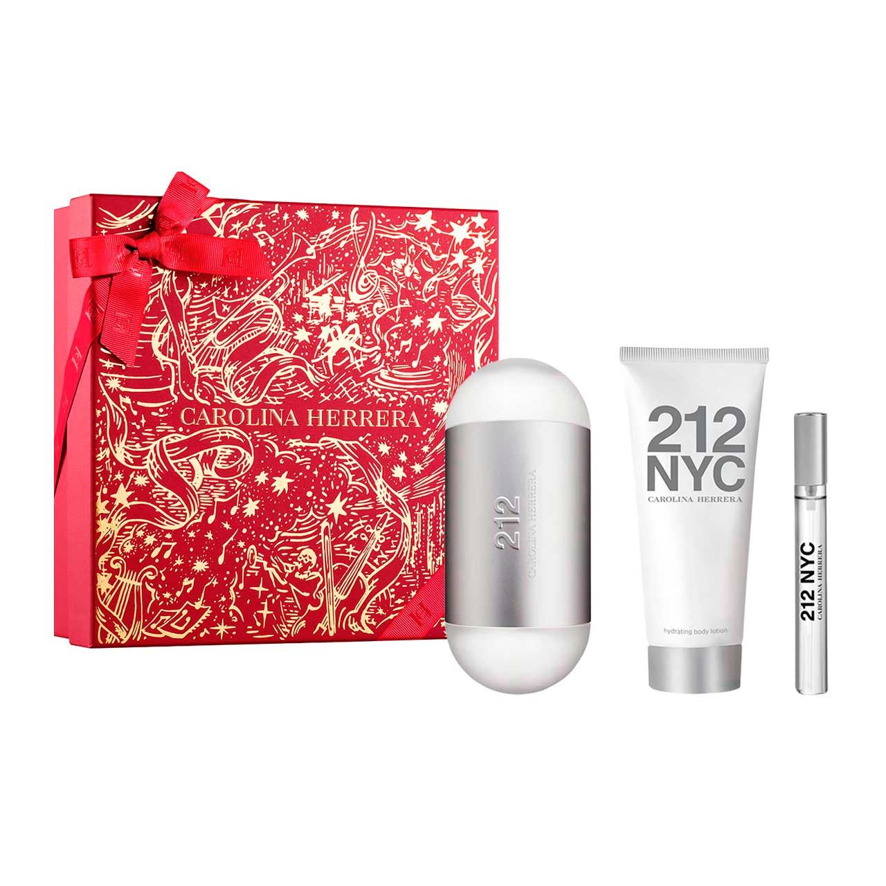 set 212 woman navidad de 3pzs dama