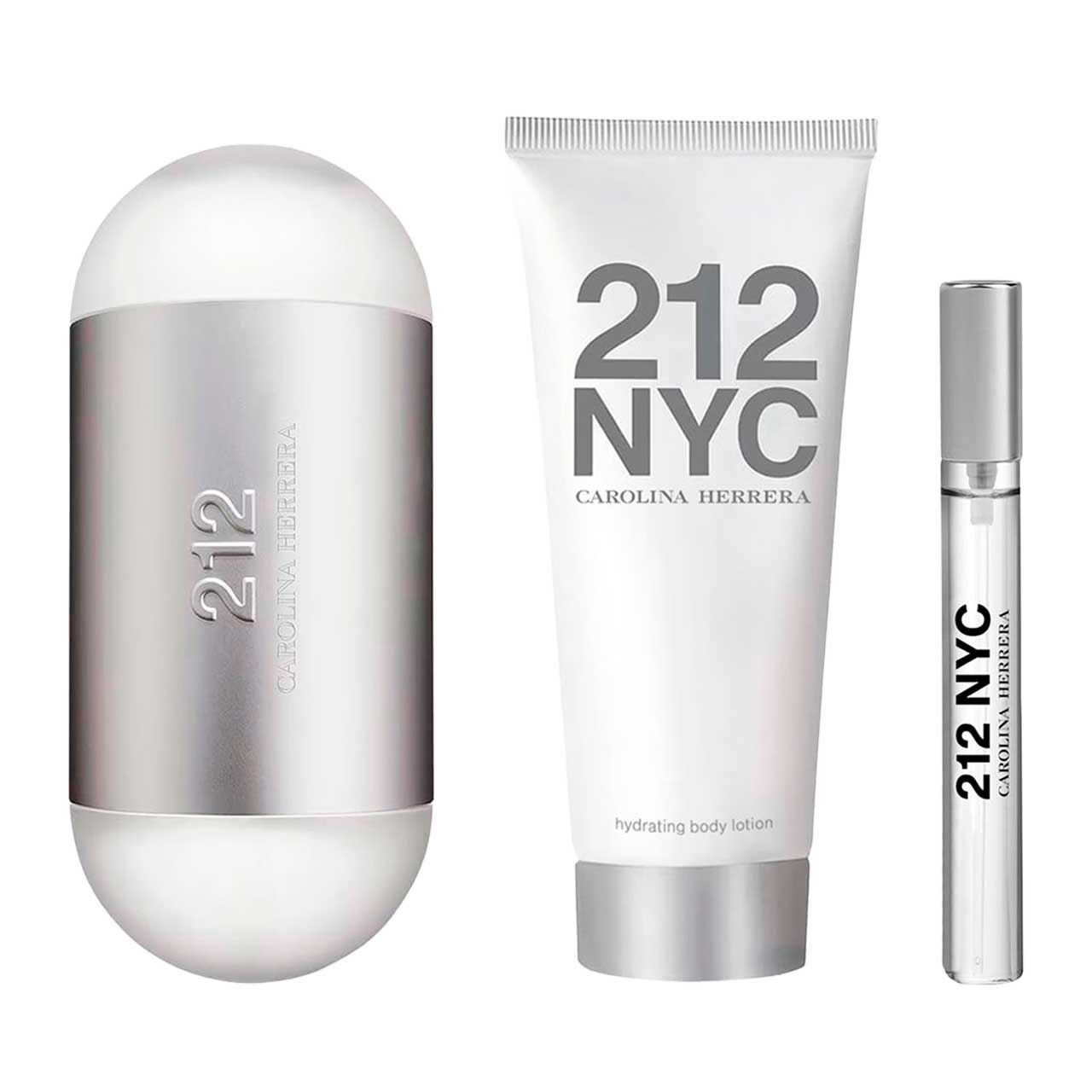 set 212 woman navidad de 3pzs dama 3