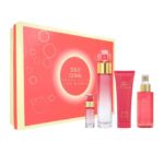 set 360 coral de 4pzs dama