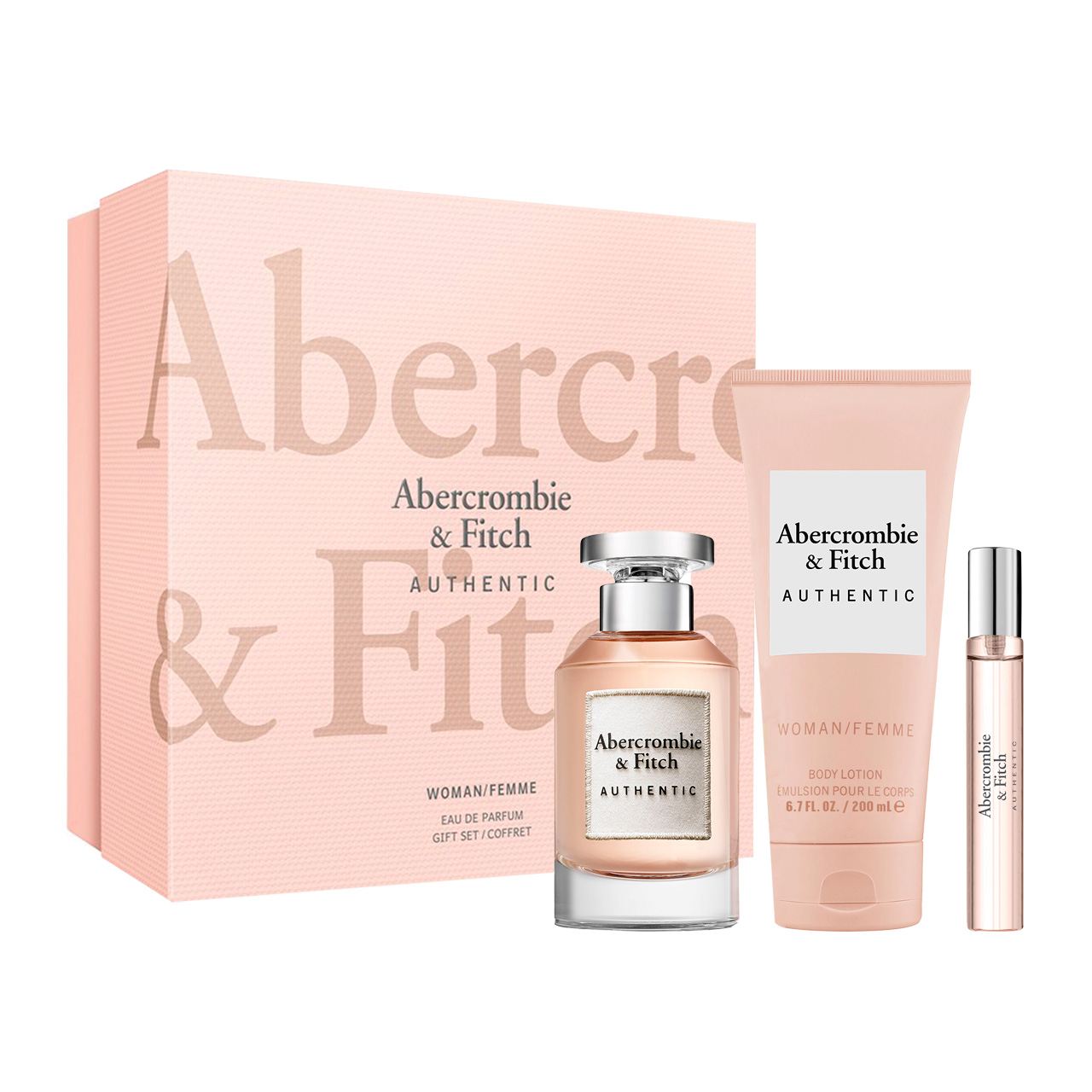 set abercrombie fitch authentic de 3pzs dama
