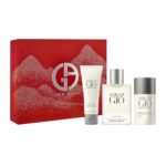 set acqua di gio de 3pzs hombre