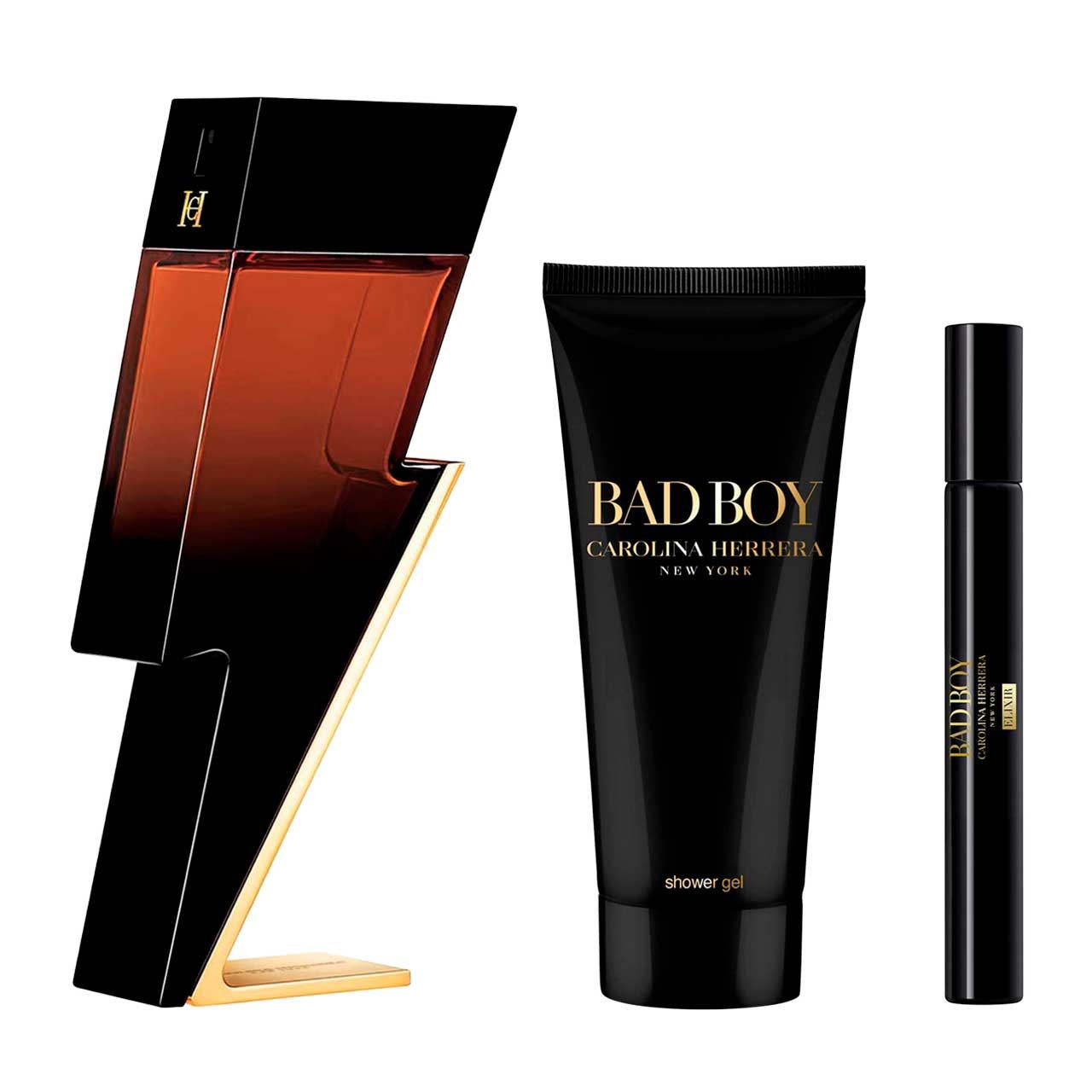 set bad boy elixir navidad de 3pzs hombre 3