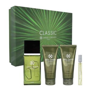 set carlo corinto de 4pzs hombre