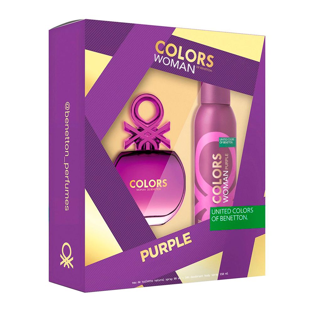 set colors purple de 2pzs dama