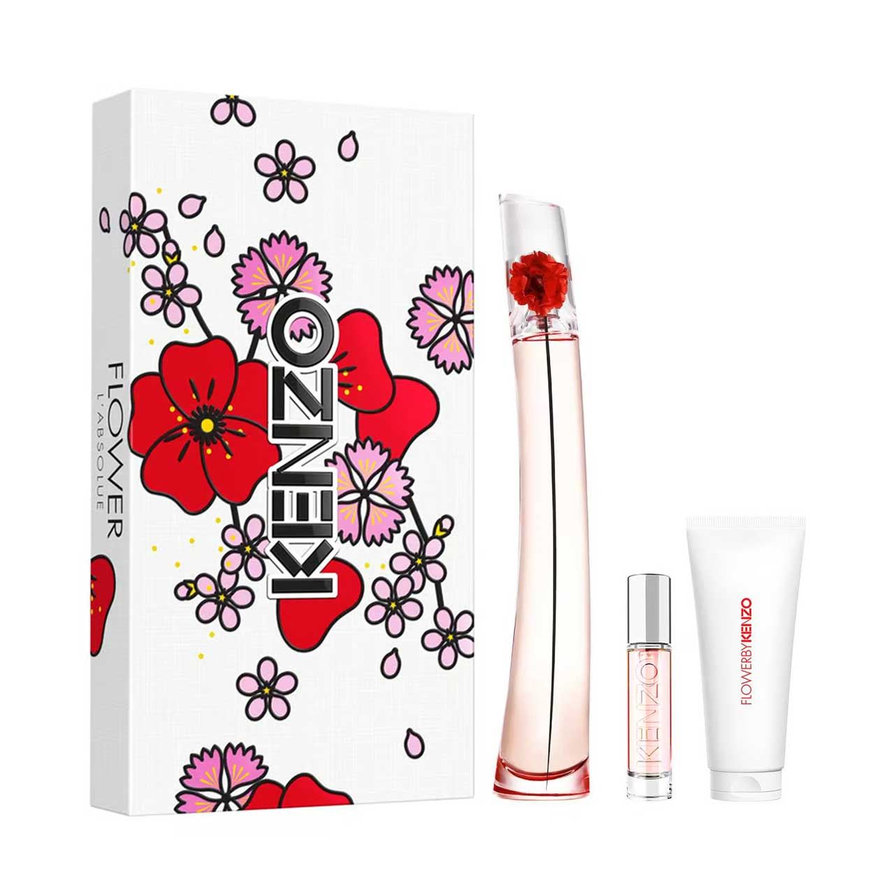 set flower by kenzo l absolue de 3pzs dama