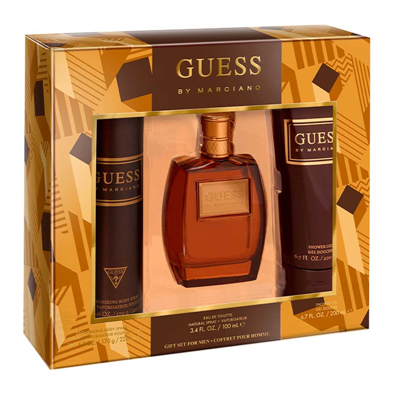 set guess marciano de 3pzs hombre