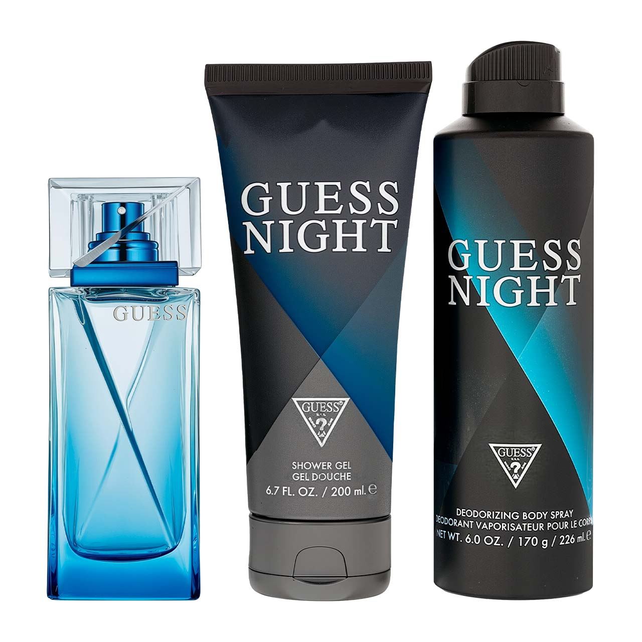 set guess night de 3pzs hombre 3