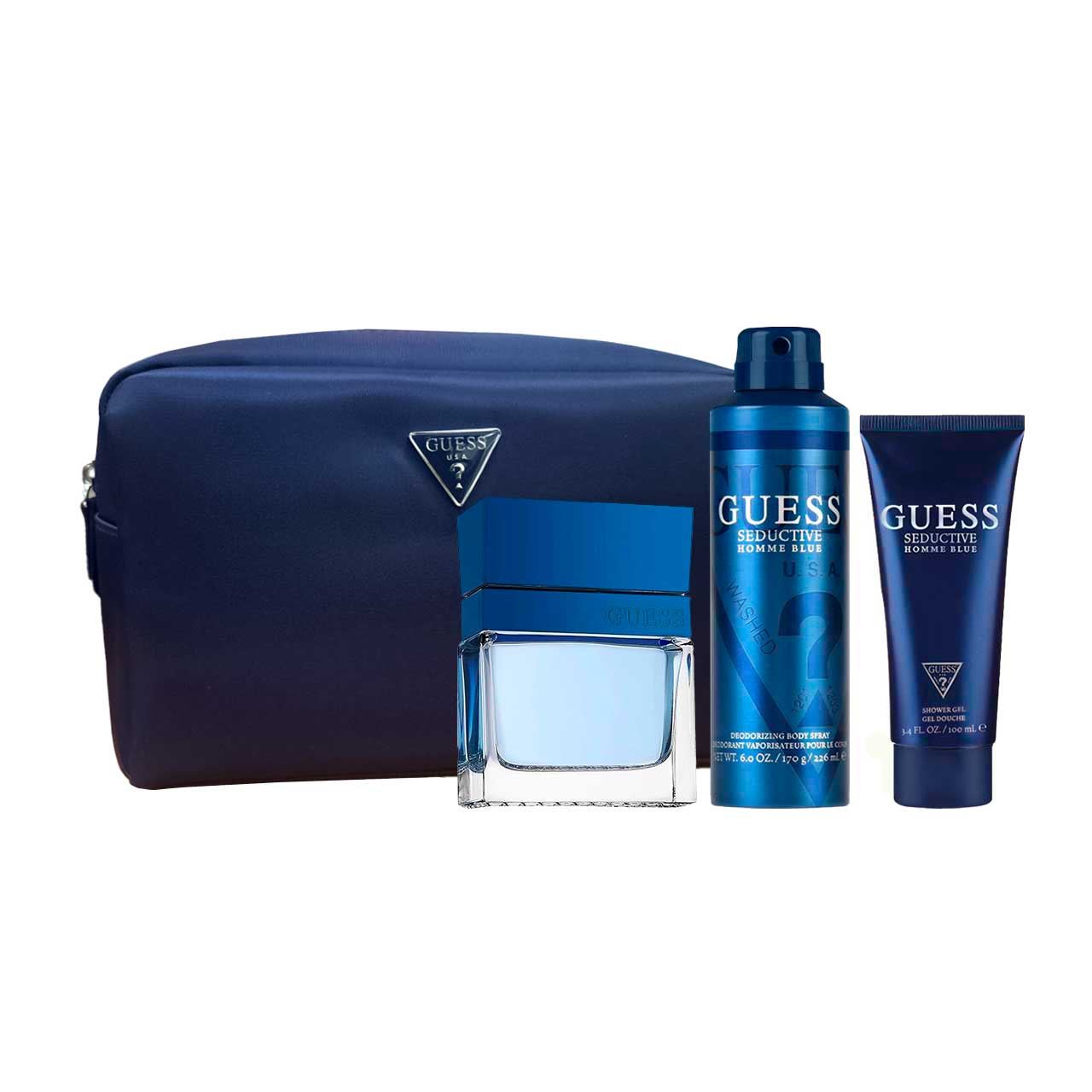 set guess seductive homme blue de 4pzs hombre 3