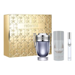 set invictus metal de 3pzs hombre