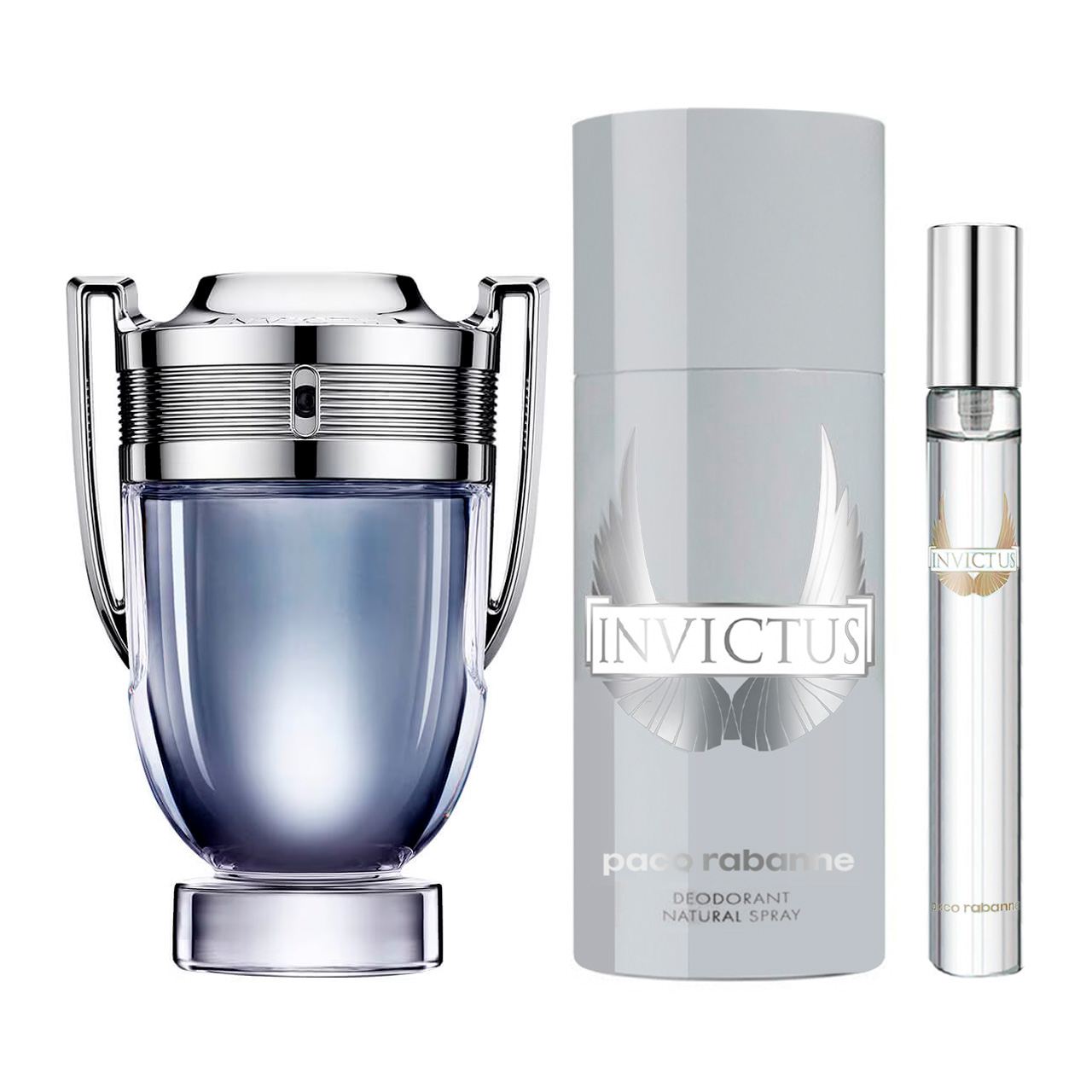 set invictus de 3pzs hombre 3