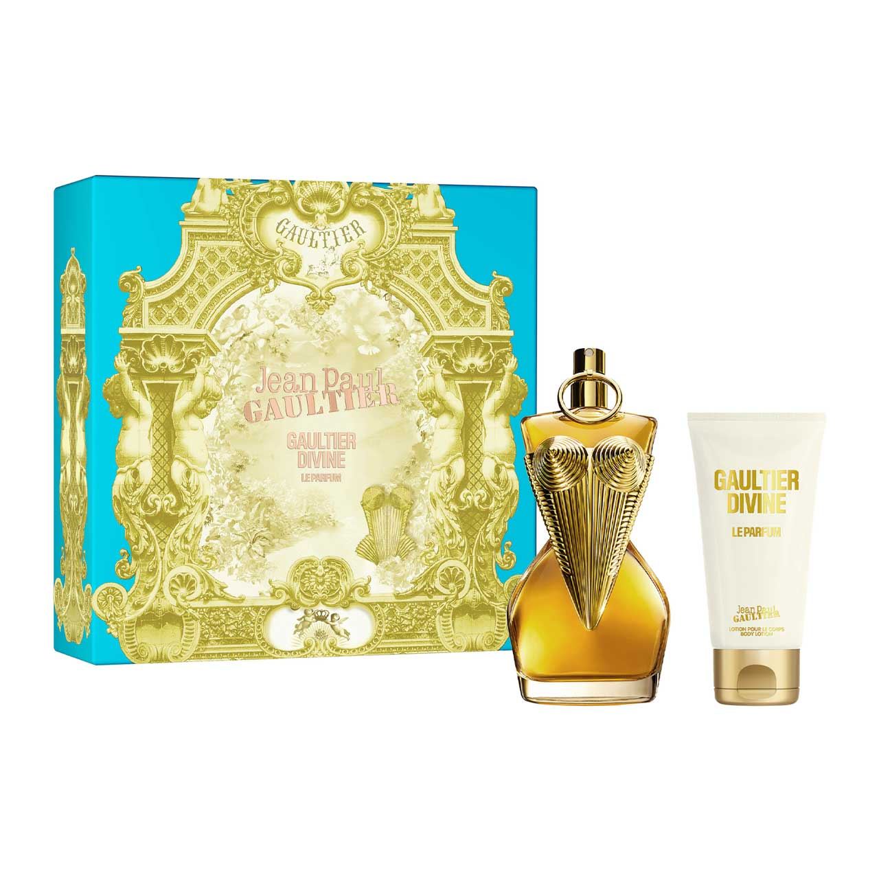 set jean paul gaultier divine le parfum de 2pzs dama