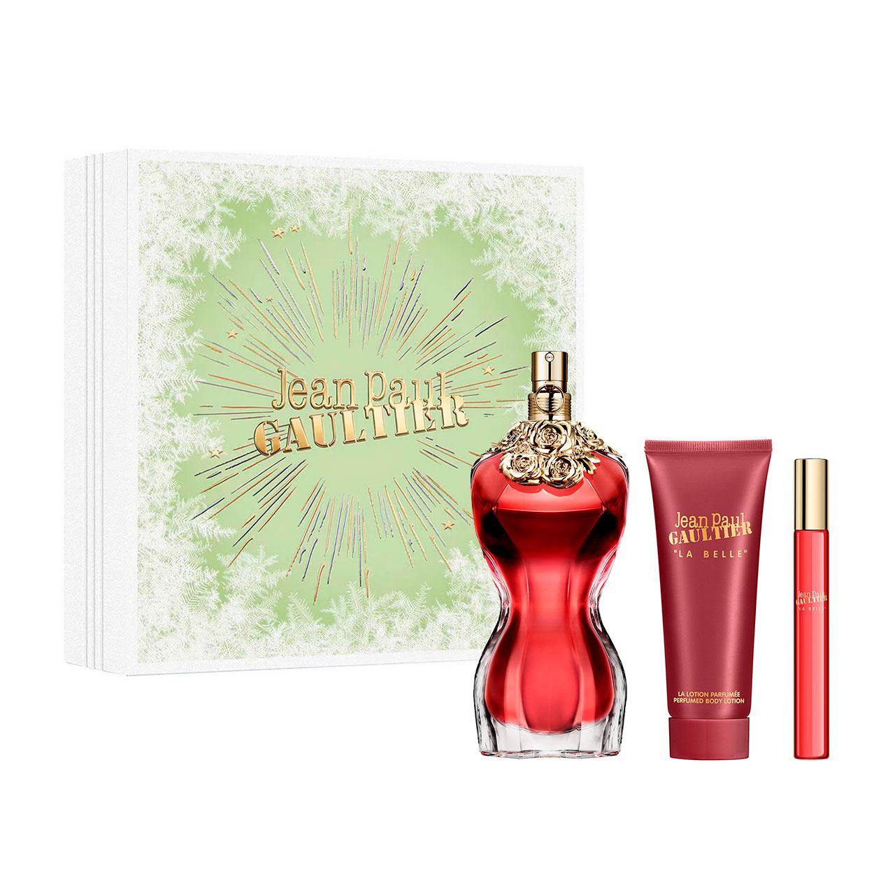 set jean paul gaultier la belle navidad de 3pzs dama
