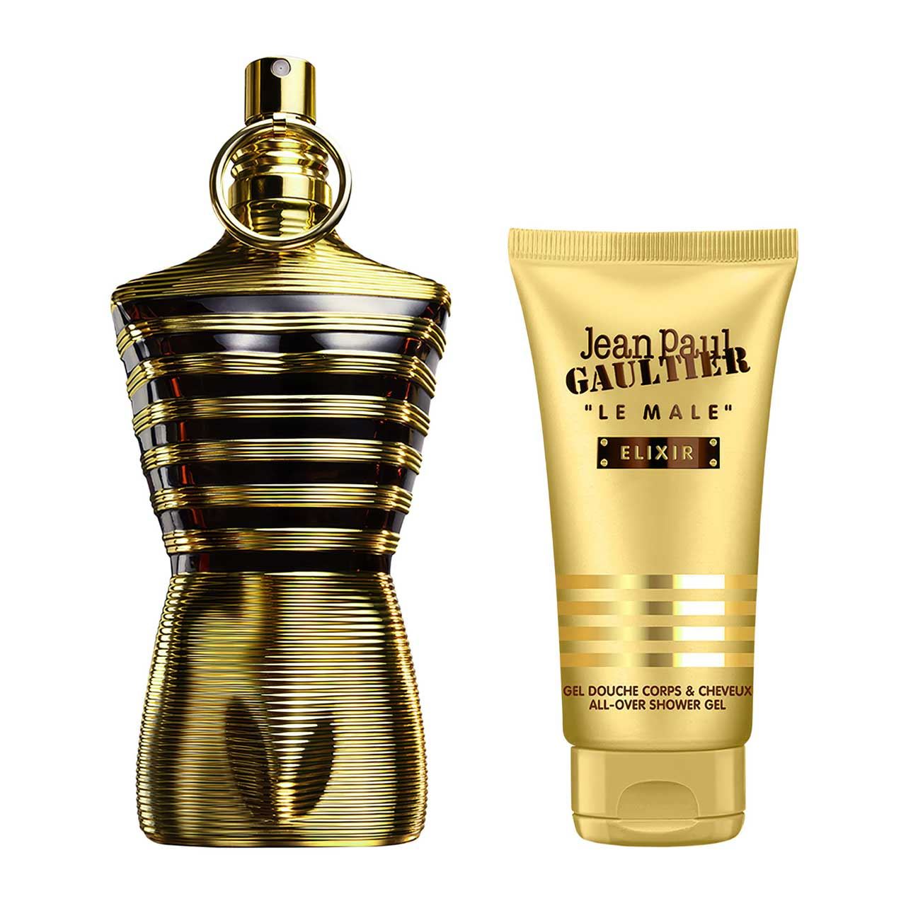 set jean paul gaultier le male elixir de 2pzs hombre 3